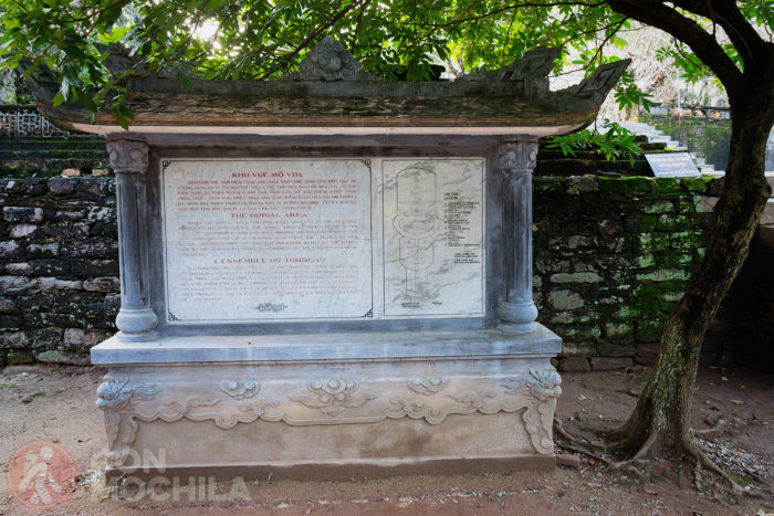 Una zona del recinto