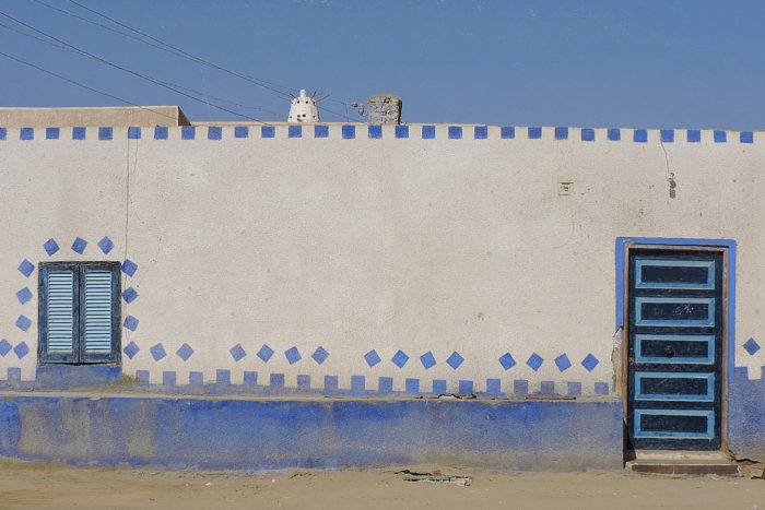 Casa en un pueblo nubio de Egipto