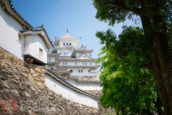 Otra vista del castillo de Himeji