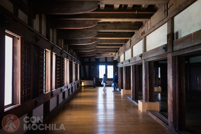 Interior del castillo