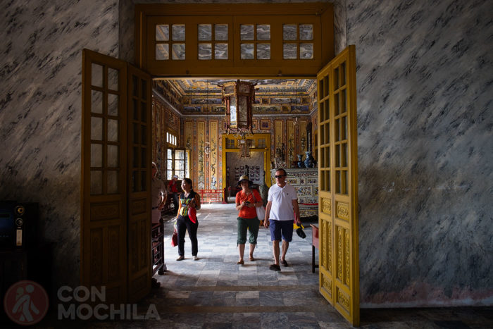 Detalle del interior