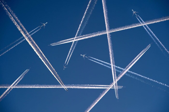 El CO2 y los aviones...