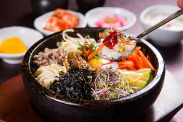 Bibimbap coreano