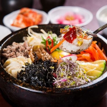 Bibimbap coreano