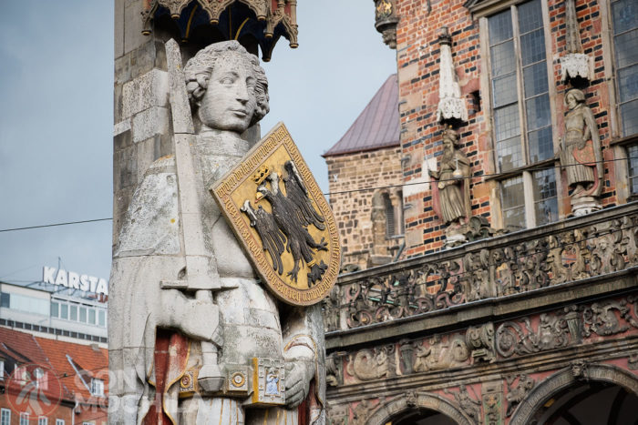 El famoso Rolando de la Marktplatz