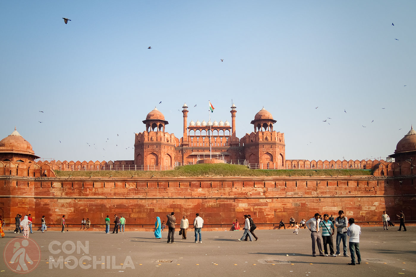 El fuerte rojo de Delhi