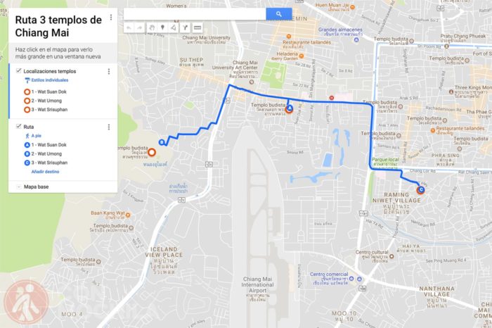 Ruta 3 templos de Chiang Mai