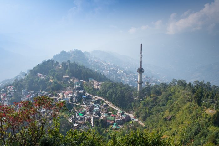 Vistas desde Ganesh Tok