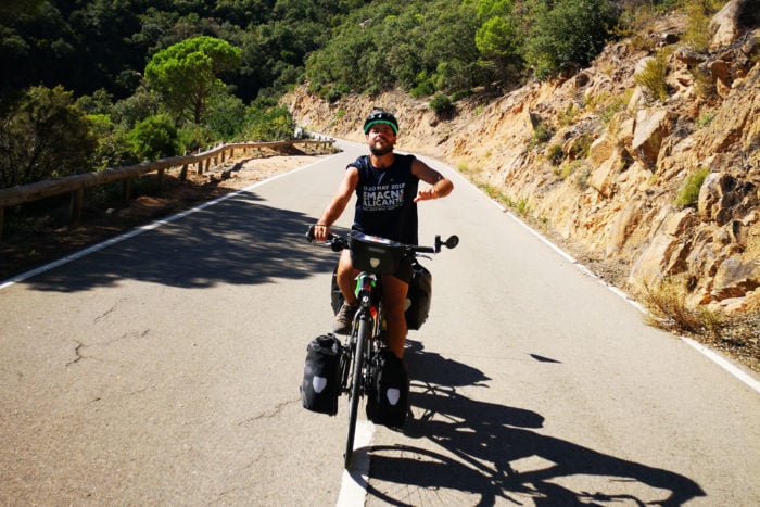 Rumbo a Sudáfrica en bici