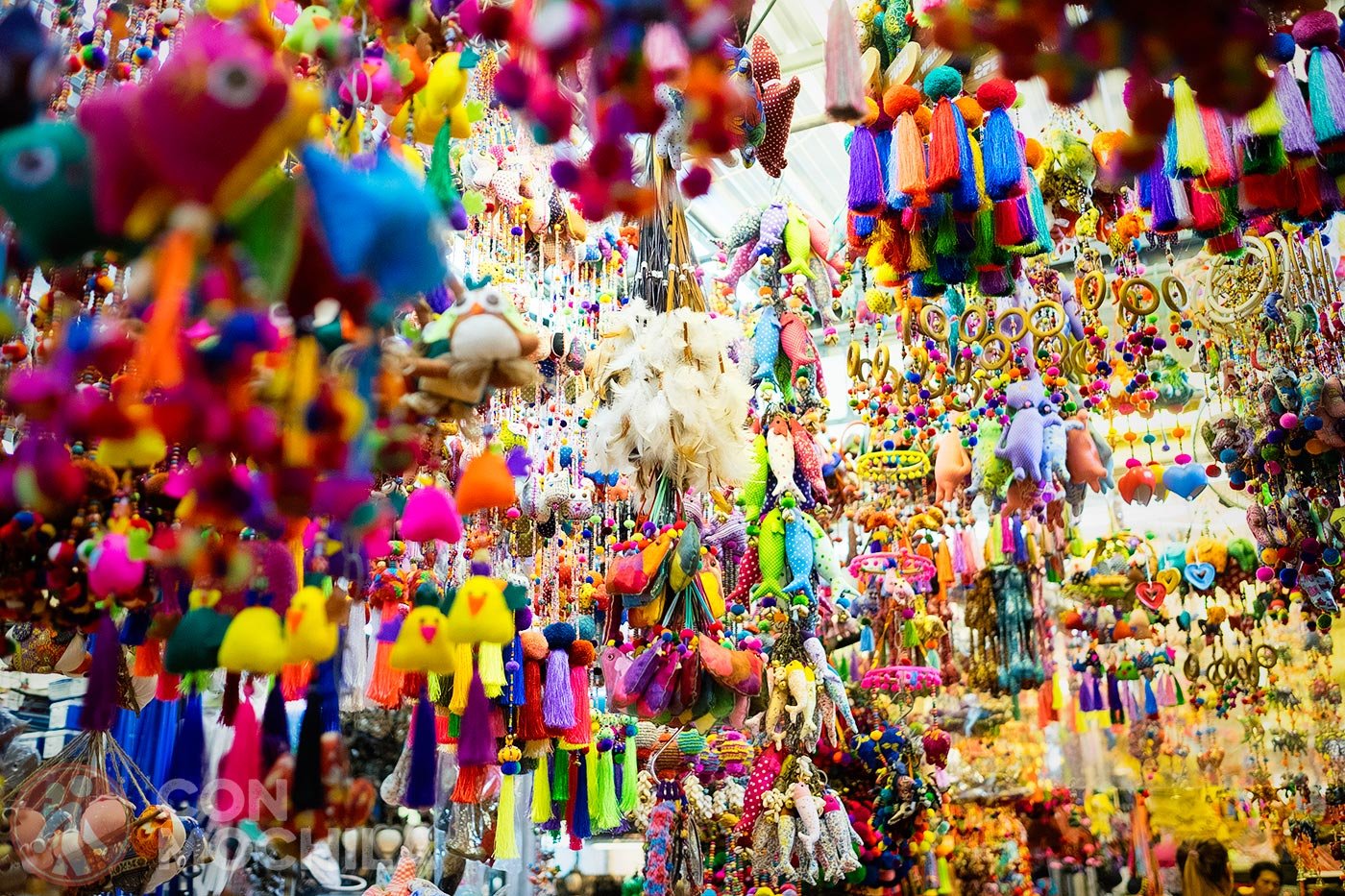 En los puestos de Chatuchak puedes encontrar de todo