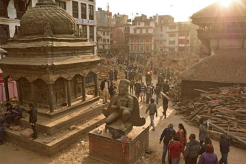 terremoto abril de 2015 en Katmandu