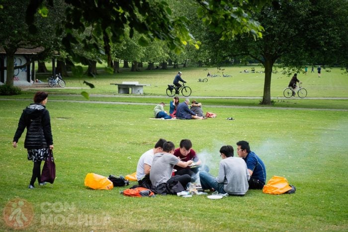 Picnic en Jesus Green