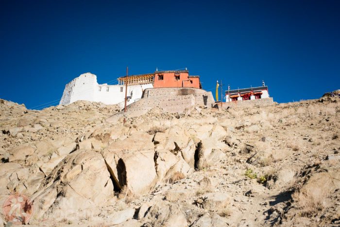 Un poco más cerca del castillo