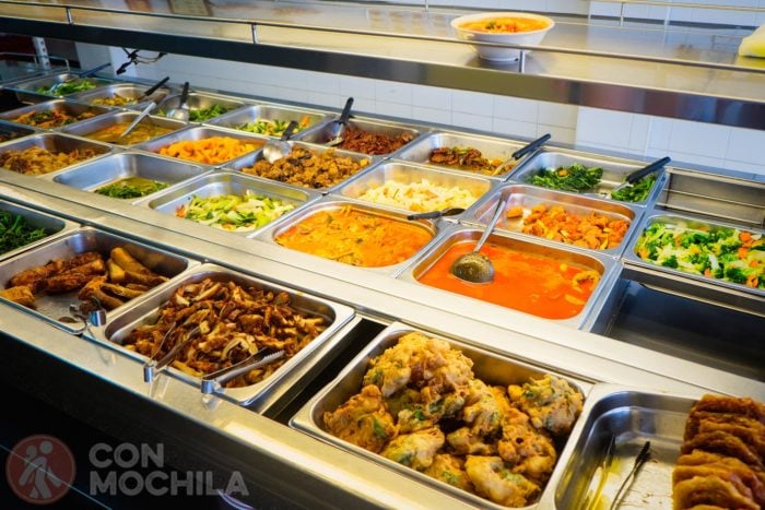Muchos platos para elegir en Georgetown
