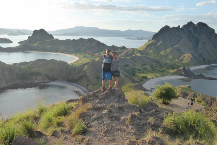 Pulau Padar, en el parque nacional de Komodo