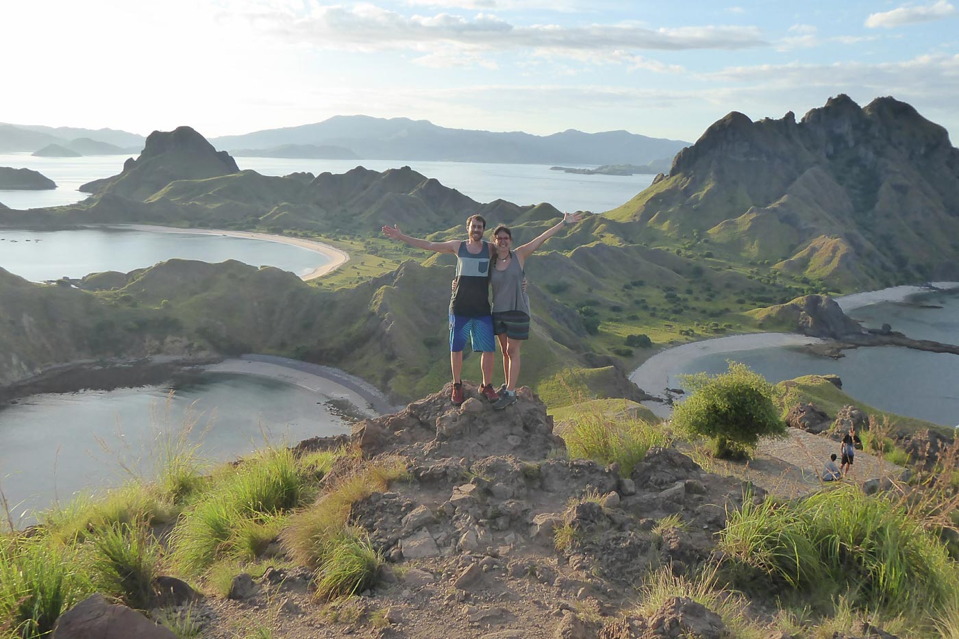Pulau Padar, en el parque nacional de Komodo
