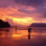 Malasia, puesta de sol en PN Bako
