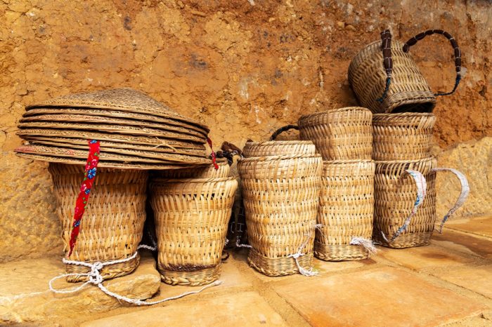 Cestas tradicionales de las etnias de Sapa