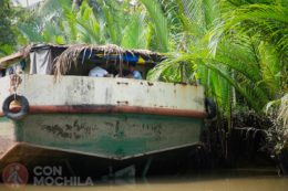 Un breve descanso en un barco de carga