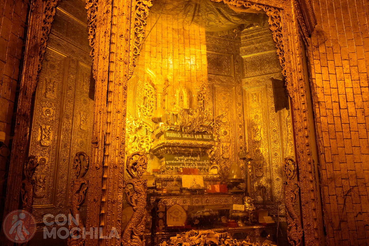 La reliquia de la pagoda: el cabello sagrado de Buda