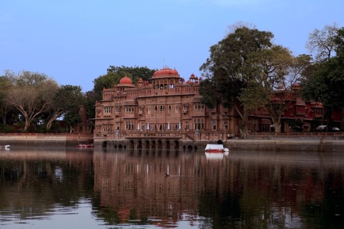 Gajner Palace and Lake