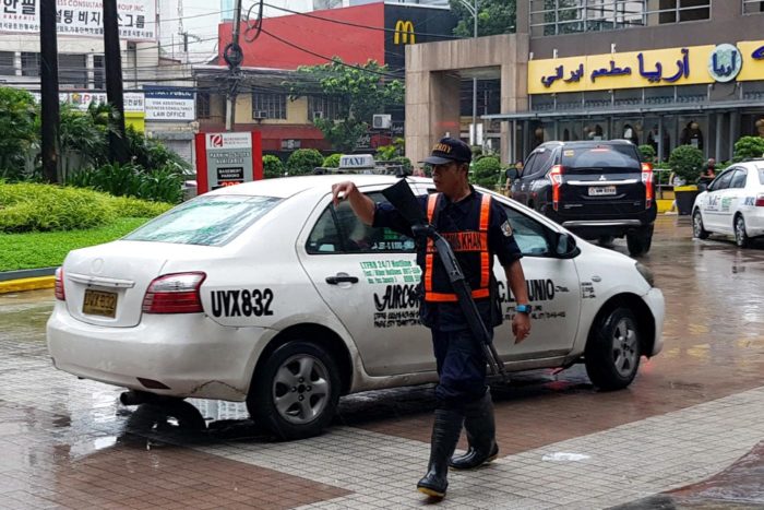 Agente seguridad Filipinas
