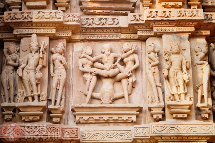 Los templos de Khajuraho