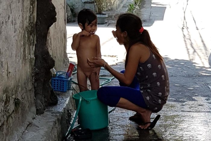 Madre hijo Filipinas