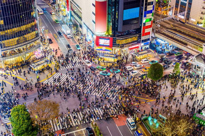 Shibuya crossing