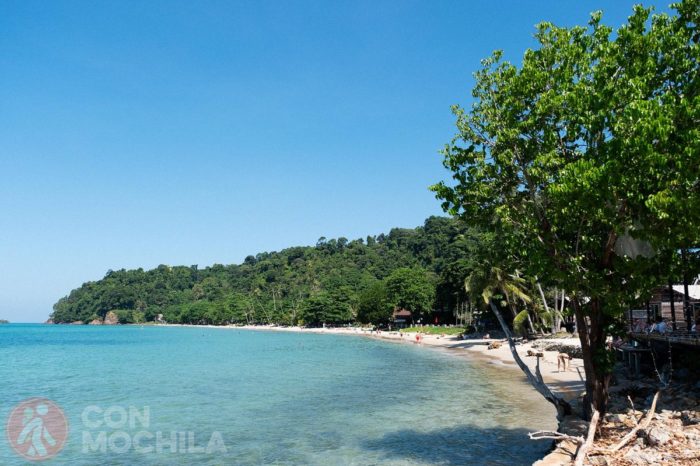 Lonely beach