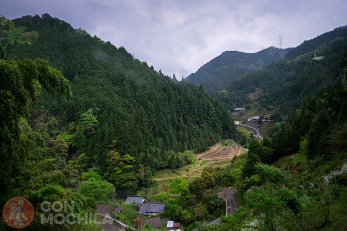 Vistas desde el tren a Koyasan