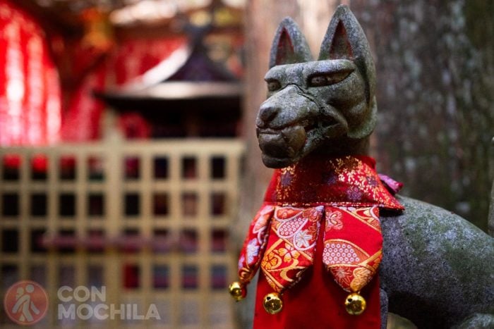 Detalle de uno de los templos de Koyasan