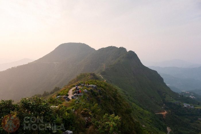 Vistas desde la Gurungche hill
