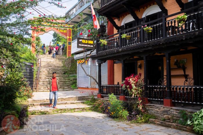 De camino al templo de Bandipur