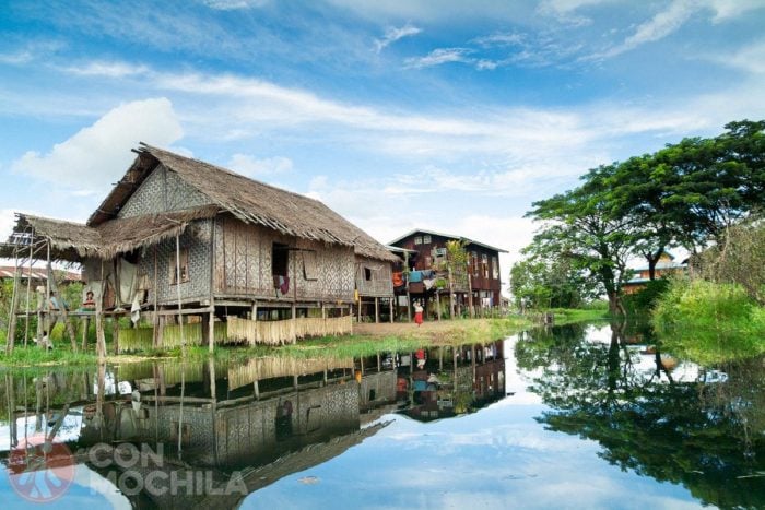 Casas del lago