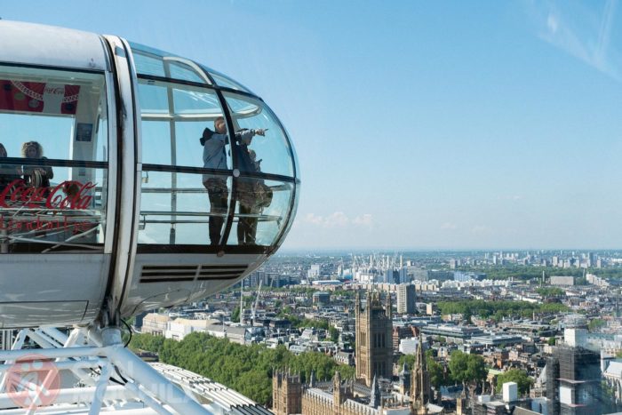 Un punto de vista de Londres de lo más peculiar