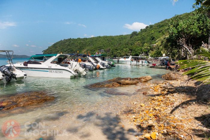 Hora punta en Ao Prao