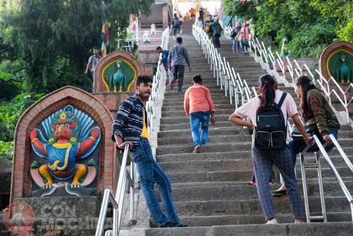 Más escalones