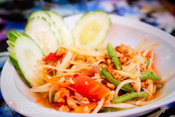 Papaya salad