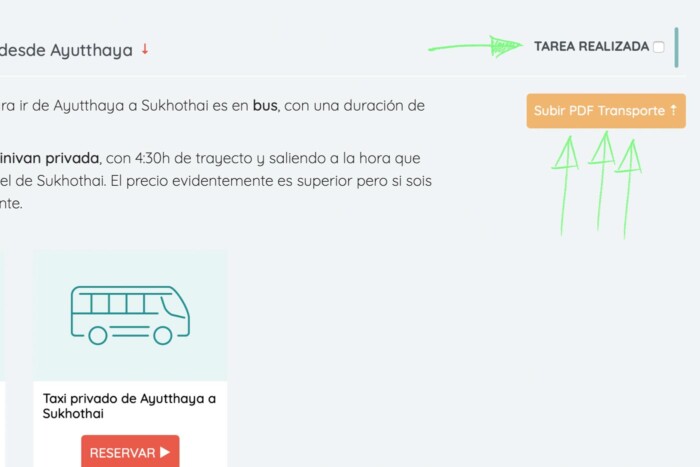 Sube tus PDFs de las reservas