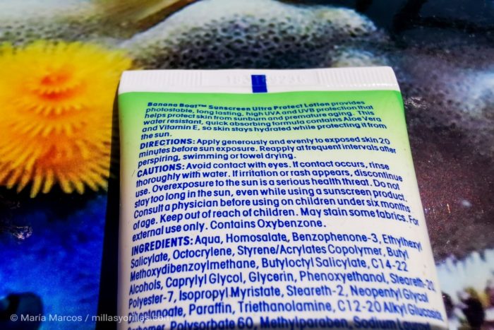 Oxibenzona, el ingrediente más usado en todas las cremas protectoras.