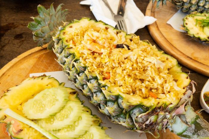 Pineapple fried rice