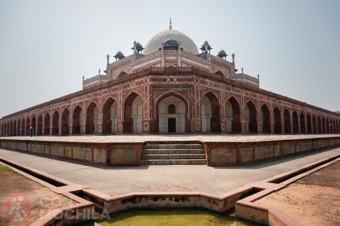 Otra perspectiva de la tumba de Humayun