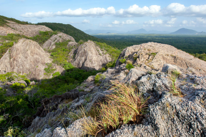 Montaña de cuarzo y bosque de hierro de Dambulla