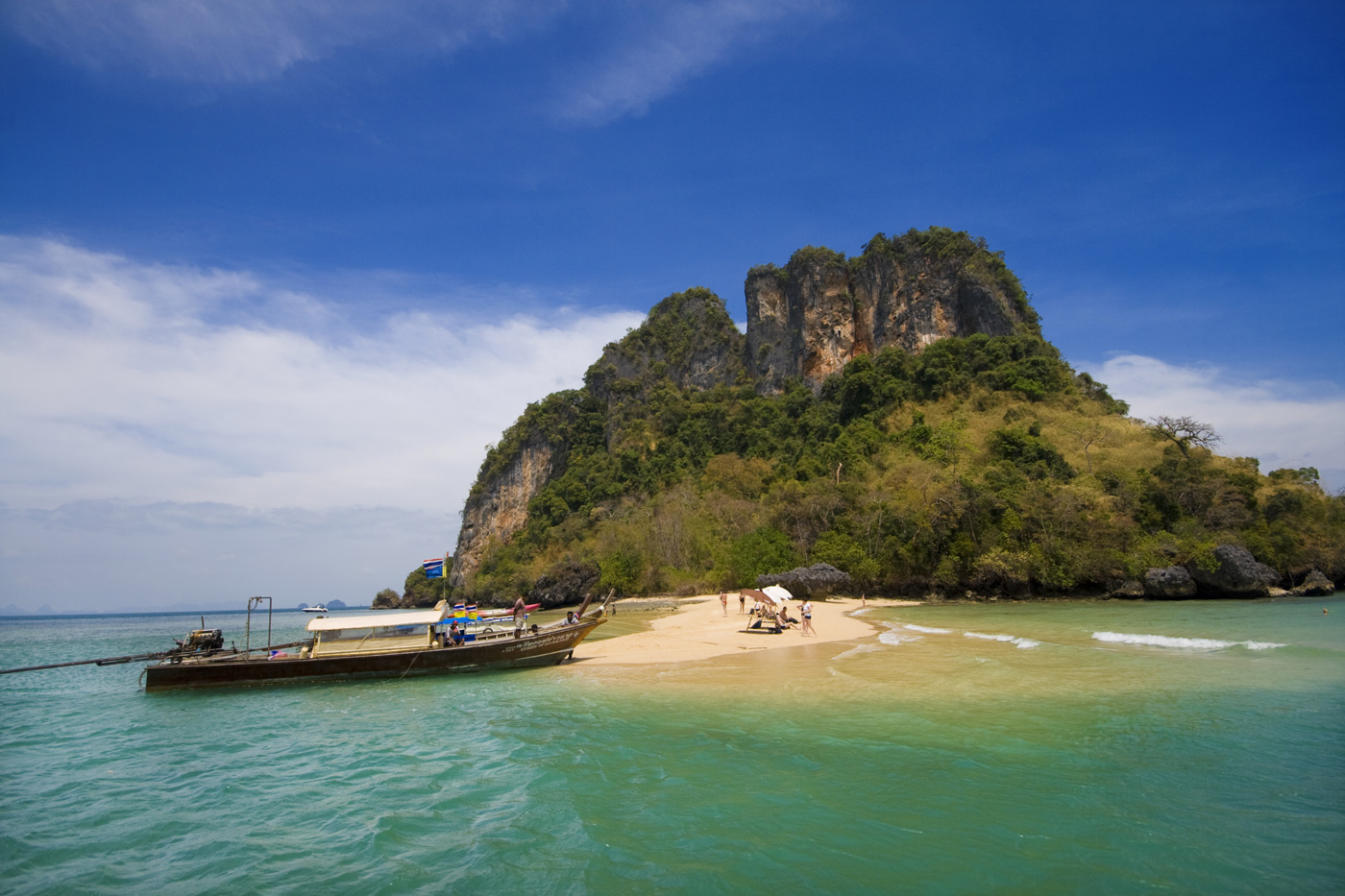 Boat trip from Phuket to different islands
