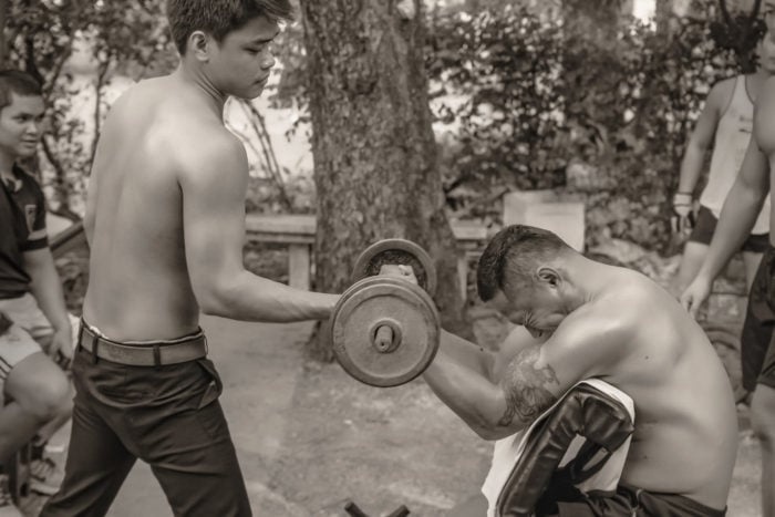 gimnasio parque lumpinee