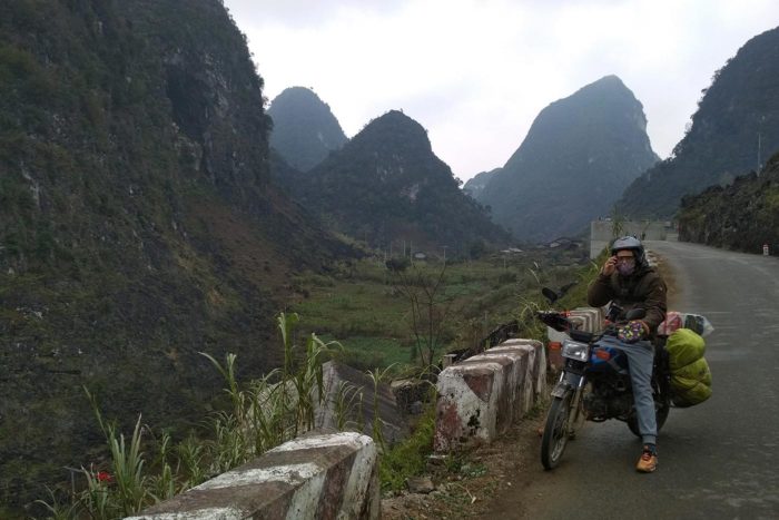 En moto por Vietnam