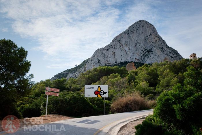 Llegando al peñón