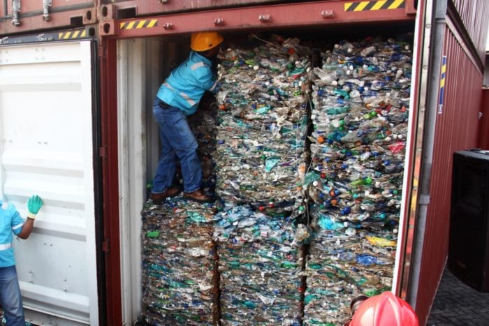 “Entre 1992 y 2018, China importó un 45% acumulativo de los residuos plásticos del mundo.”