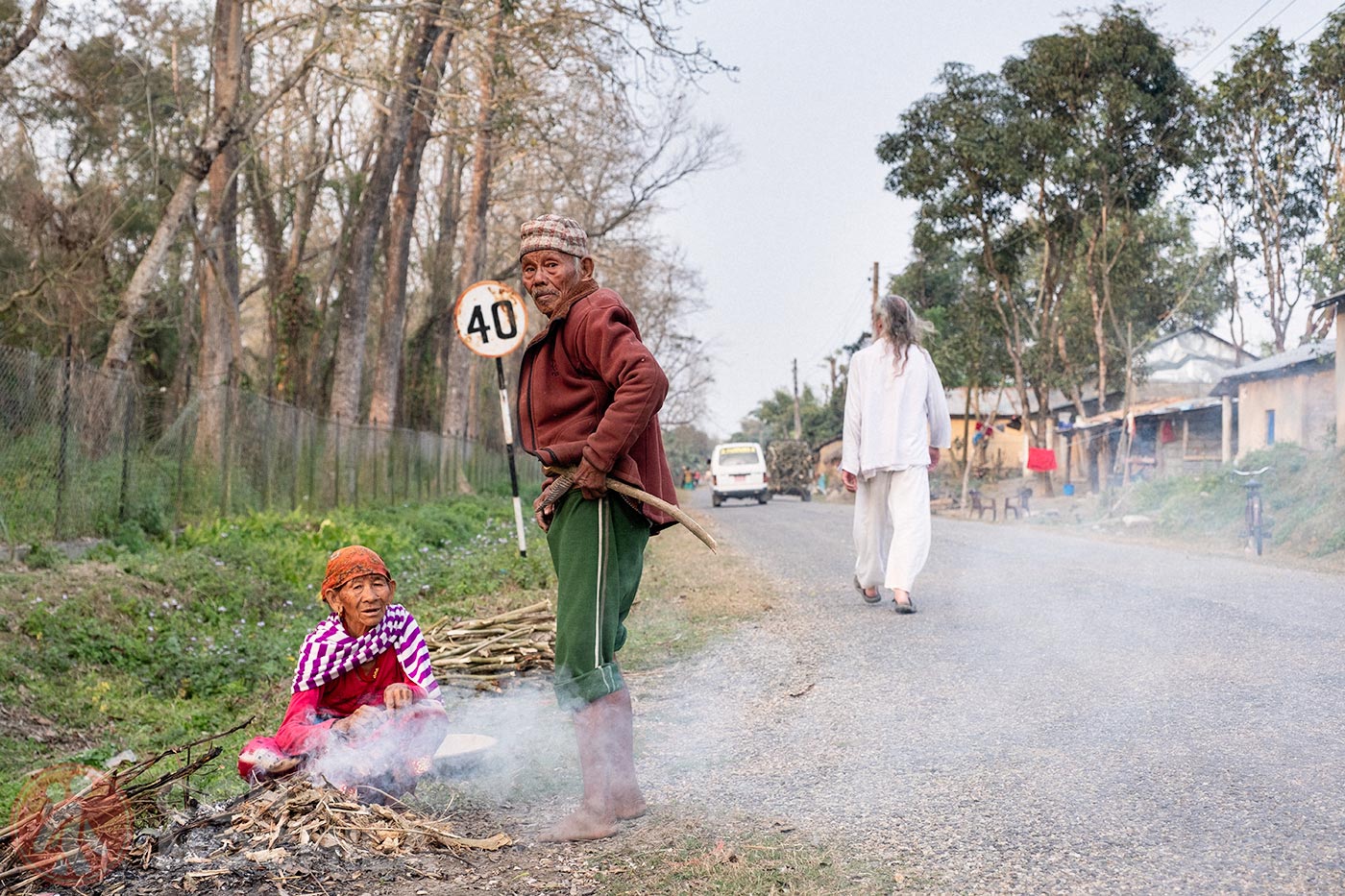 La crónica cósmica. Movida: extender mi visado nepalés